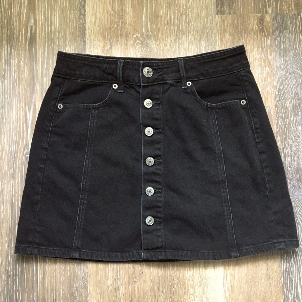Button up skirt(denim)